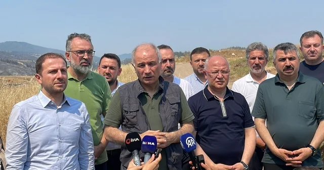 Efkan Ala: Kestel Gürsu bölgesinde yangın büyük oranda kontrol altında Bursa Haberleri