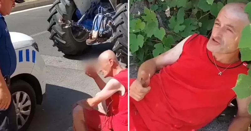 Çalıntı traktörle yakalandı, sözleri olayı gölgede bıraktı: Dayı lakabını almak için...