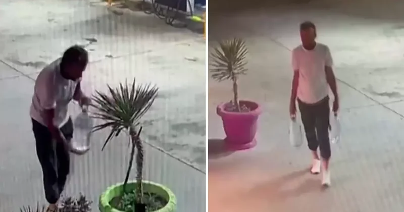 Benzin istasyonundaki görüntüleri ortaya çıktı! İşte ciğerlerimizi yakan o hain