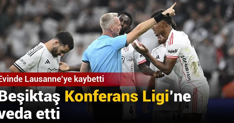 Beşiktaş ta Avrupa defteri kapandı