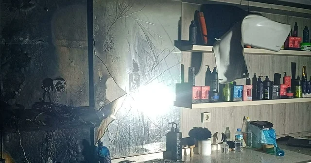 Berber dükkanına molotofkokteylli saldırı Aydın Haberleri
