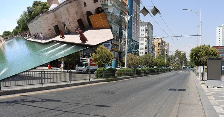 Türkiye de sıcaklığın en yüksek ölçüldüğü kent! Caddeler bomboş kaldı