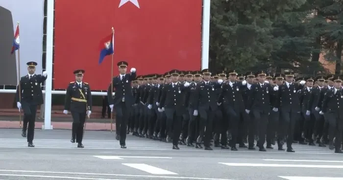 Bursa Işıklar Jandarma Astsubay Meslek Yüksekokulu’nda 781 astsubay mezun oldu