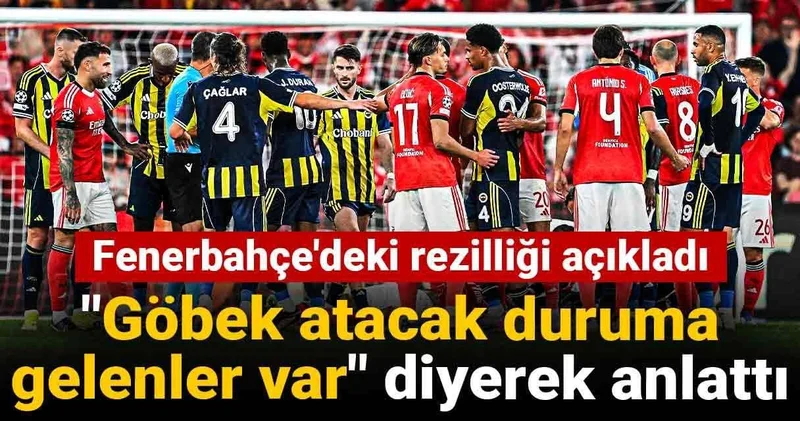 Fenerbahçe deki rezilliği açıkladı: Göbek atacak duruma gelenler var diyerek anlattı