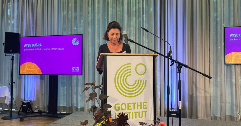 Goethe Madalyası na değer görülen Kavala: Anti demokratik rejimlerde insan haysiyeti vahim şekilde ihlal ediliyor Agos