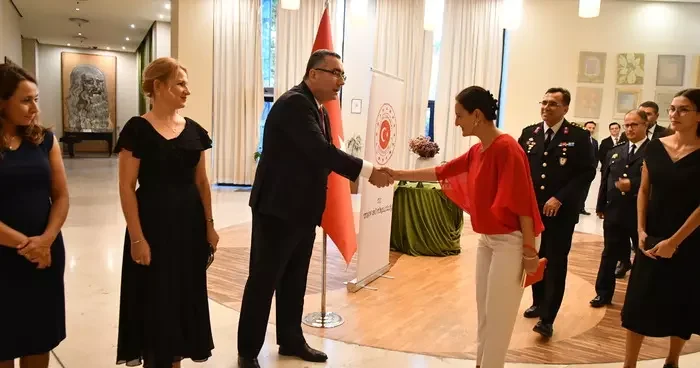 Arnavutluk ta 30 Ağustos Zafer Bayramı resepsiyonu düzenlendi