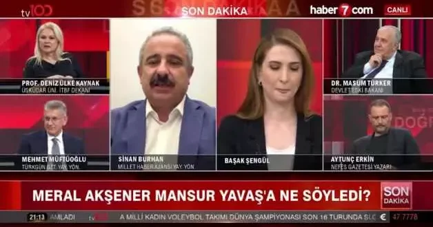 Sinan Burhan dan çarpıcı iddia: Meral Akşener, Mansur Abi aday ol dedi