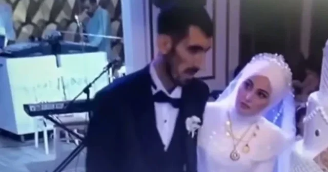 Şırnak ta iki gündür uyumayan damat düğünde bayıldı VİDEO İZLE