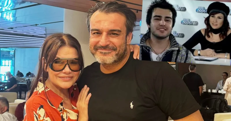 Deniz Seki, Popstar yarışmacısı Rıza Tamer ile 21 yıl sonra karşılaştı Magazin haberleri
