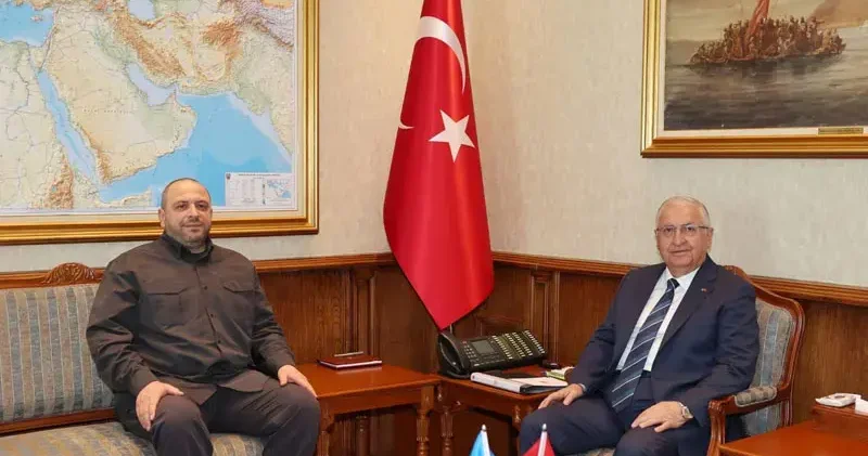 Bakan Güler, Ukrayna Milli Güvenlik ve Savunma Konseyi Sekreteri Umerov ile görüştü