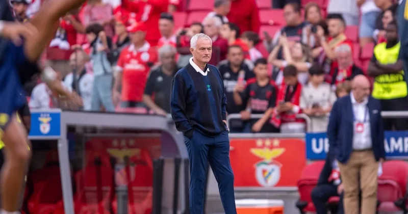 Mourinho dan Benfica maçı sonrası ilk açıklama Sözcü Gazetesi