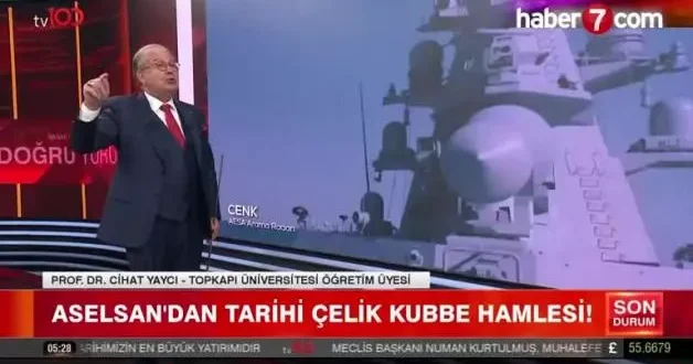 Çelik Kubbe İstanbul a ateşlenen füzeleri böyle vuracak! Cihat Yaycı tane tane anlattı