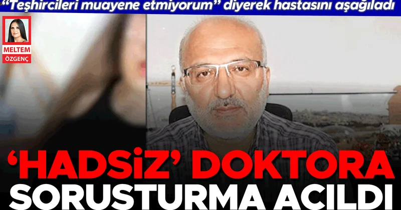 Olmaz olsun böyle doktor