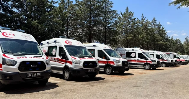 Amasya da fermuar sistemi ile ambulanslar daha hızlı hedefe ulaşıyor Amasya Haberleri