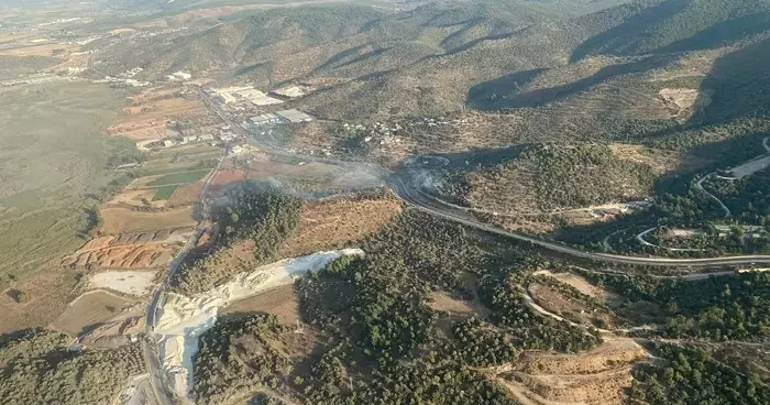 Muğla da ziraat alanından ormana sıçrayan yangın kontrol altına alındı