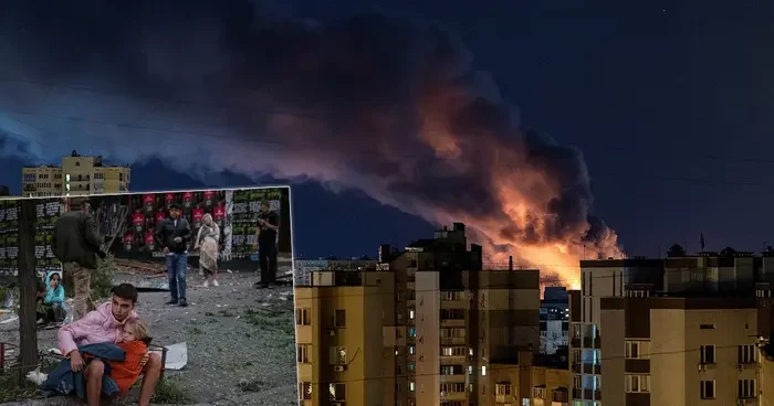 Kiev de Kinjal kabusu: Ateşkes beklenirken en büyük ikinci hava saldırısı ... 629 İHA ve füzeyle hedef aldılar