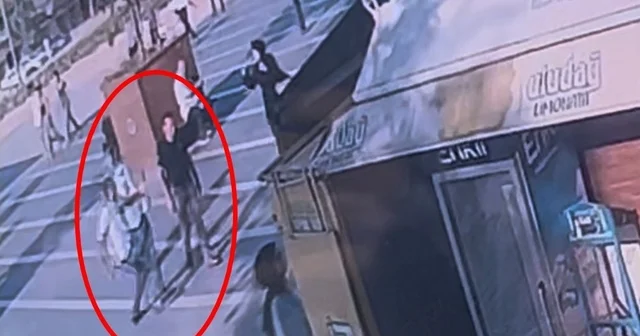 Husumetlisini bıçak sapıyla darbetti; o anlar kamerada Bursa Haberleri
