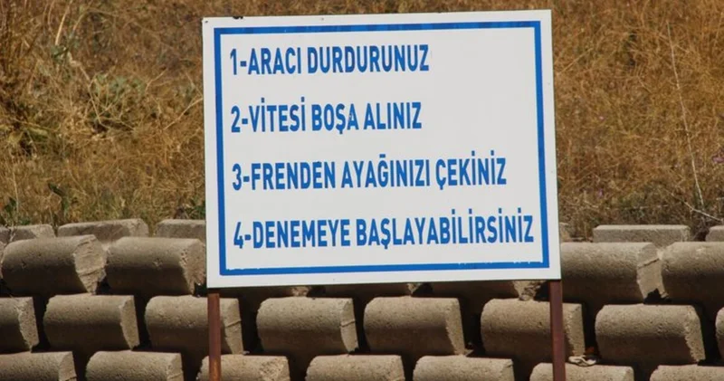 Erzurum da yer çekimi tersine dönüyor! Arabanın motoru kapalıyken bile yokuş yukarı gittiği Erzurum un gizemli yolu!