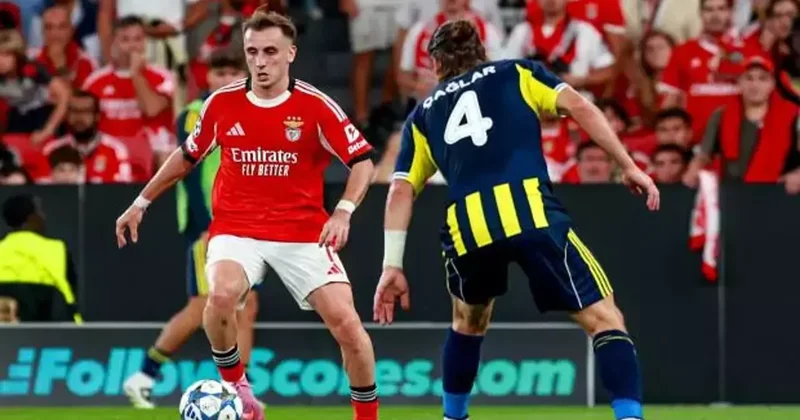 Kerem Aktürkoğlu, Türk futbol tarihine geçti! Şampiyonlar Ligi nde ilke imza attı