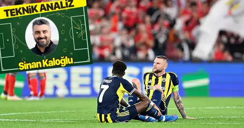 Sinan Kaloğlu ndan Benfica Fenerbahçe maçına teknik bakış: Teknik fikir yok Fanatik Gazetesi Fenerbahçe (FB) Haberleri Spor