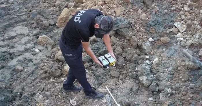 Zemin iyileştirme çalışması sırasında doğal gaz borusu delindi
