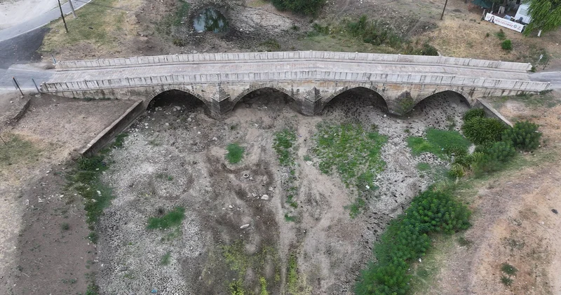 Sıcaklar Trakya’yı bitirdi, Tunca kurudu, ayçiçekler yandı