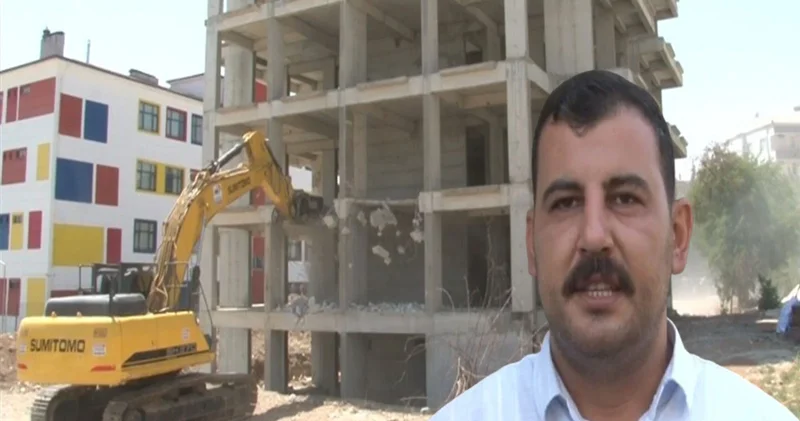 Müteahhit yapımını tamamladığı binayı yıktırdı; insanların öldüğü bir yerde...
