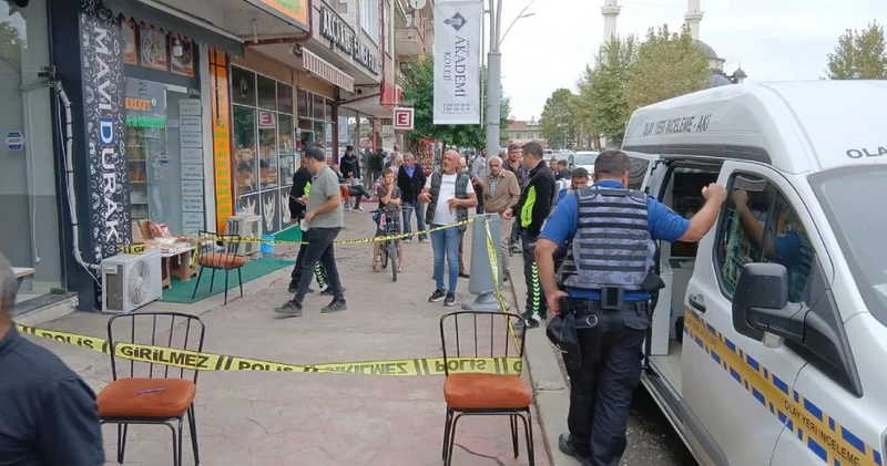 Sakarya da sokak ortasında silahlı saldırı
