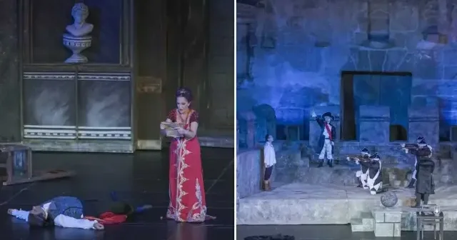 Aspendos ta Tosca operası: Tarihi atmosferinde sahnelendi Kültür Sanat Haberleri