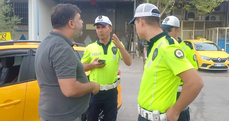 Manisa da korsan taksiciyi gerçek taksiciler yakalattı