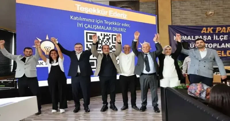 AK Parti’ye Kemalpaşa’da yoğun katılım! Rozetler takıldı: Aralarında CHP’liler de var