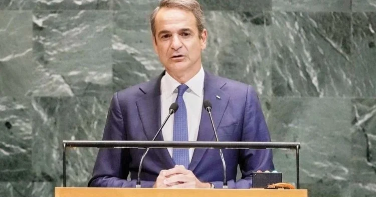 Miçotakis ‘diyalog’ isterken BM kürsüsünden Türkiye’ye yüklendi
