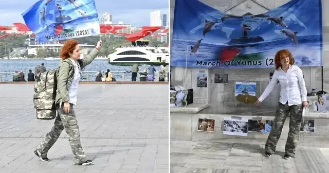 İranlı doktora öğrencisi Gazze ye destek için İstanbul dan Kudüs e yürüyüş başlattı Ortadoğu Haberleri