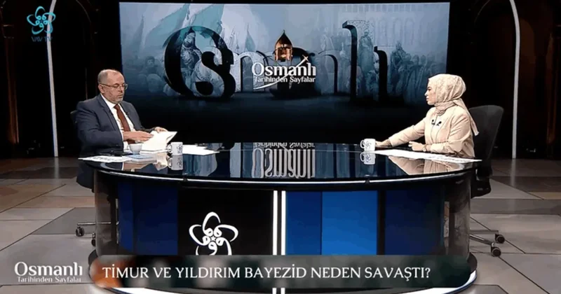Erhan Afyoncu VAV TV’de Osmanlı Tarihinden Sayfalar’da Bugün programına konuk oldu: “Timur Türkleşmiş bir Moğol’dur”
