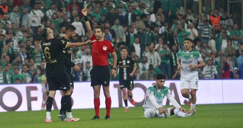 Bursaspor bu sezon ilki yaşadı