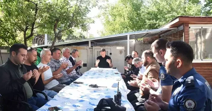 Şehit polis isminin verildiği karakolda dualarla yad edildi
