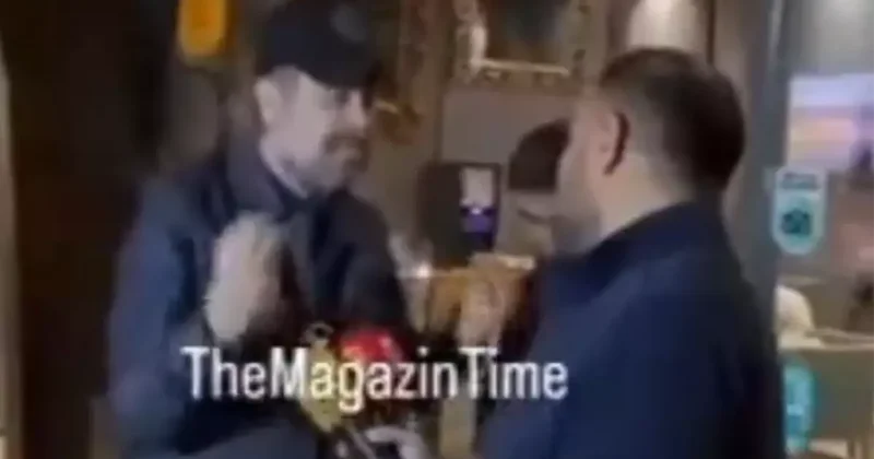 İşte gazetecinin Nejat İşler e kafa attığı an
