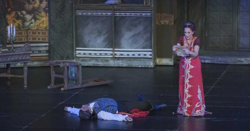 Tosca operası Aspendos Antik Tiyatrosu nun tarihi atmosferinde sahnelendi