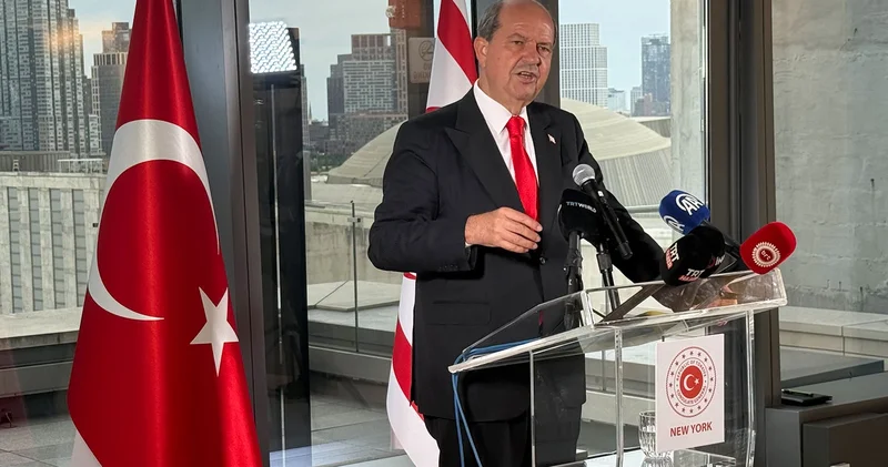 KKTC Cumhurbaşkanı Tatar dan Rum tarafına tepki: Barış istediklerini söylüyorlar ama sürekli silahlanıyorlar