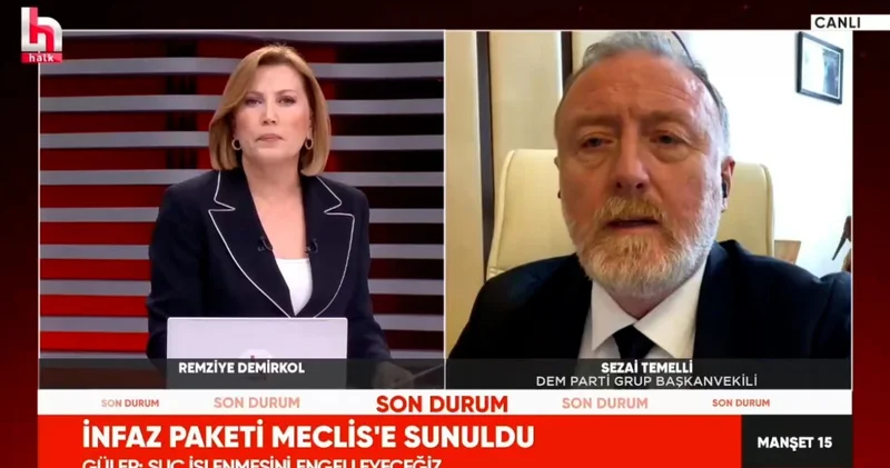 DEM Parti den infaz paketine ilk tepki: Dağ fare bile doğuramadı