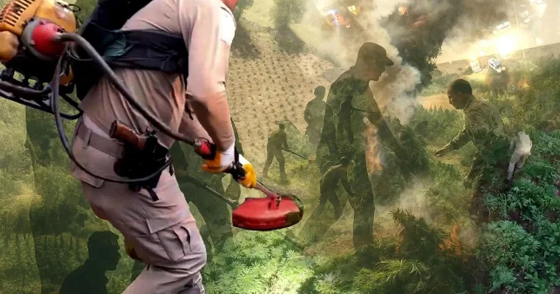 Diyarbakır da zehir tacirlerine İHA larla operasyon: 7 gözaltı