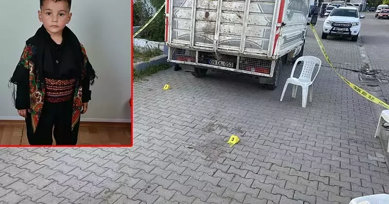 Enes, akrabasının manevra yaptığı kamyonetin altında kalıp, ölmüş