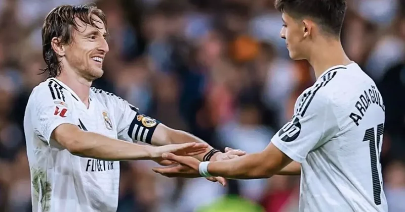 Luka Modric in Arda Güler için söylediği sözler İspanya ya damga vurdu