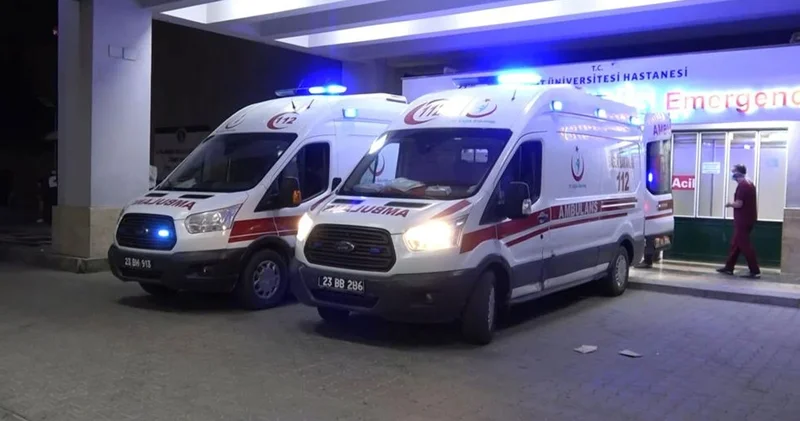 Elazığ da otomobil uçurumdan yuvarlandı: Ölü ve yaralılar var