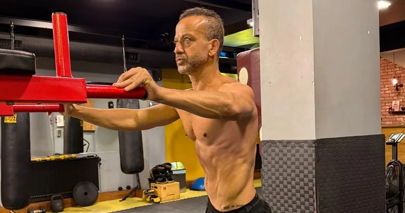 Rıza Kocaoğlu, hastane yatağından kalkıp spora koştu Magazin haberleri