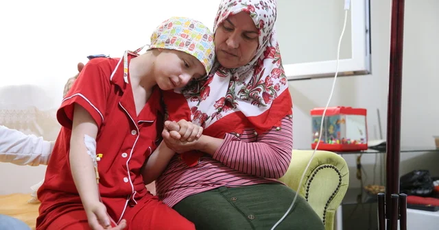 Beynindeki tümör alınan 15 yaşındaki Nur, beyin sapındaki tümör ile mücadele ediyor Diyarbakır Haberleri