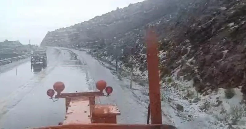 Kar değil dolu! Bir il beyaza büründü