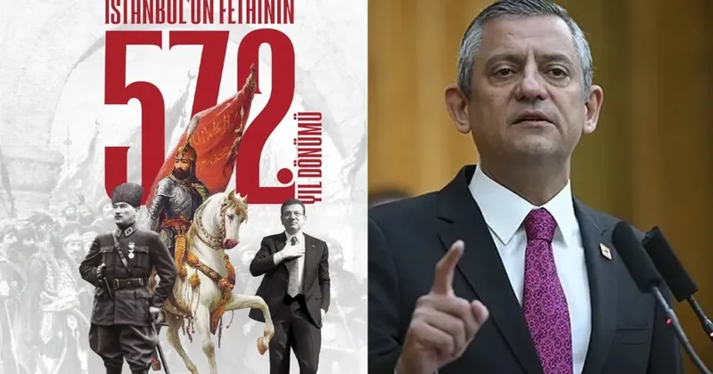 Özgür Özel den akla ziyan paylaşım: Ekrem İmamoğlu nu Fatih Sultan Mehmet ve Atatürk ile bir tuttu