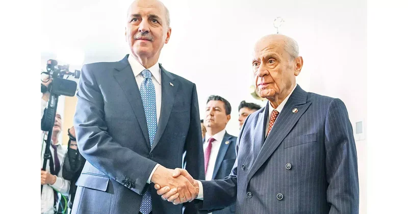Meclis’te görüştüler... Kurtulmuş’tan Bahçeli’ye ‘Yol haritası’ ziyareti