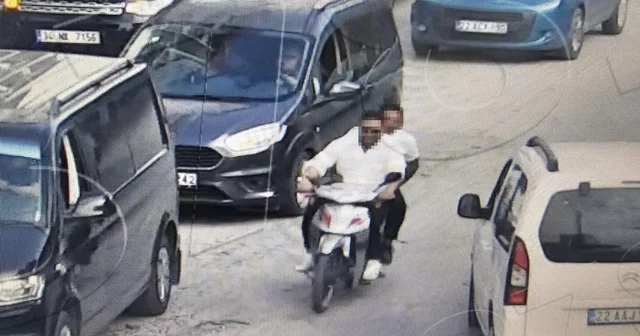 Yayaya çarpıp kaçan motosikletli kameraya yakalandı Edirne Haberleri